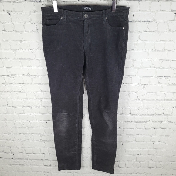 BUFFALO | Iron mid rise slim fit stretch micro corduroy pants - Picture 4 of 9